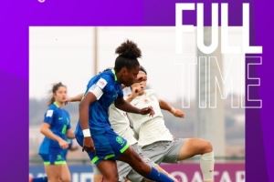 U-17女足世界杯1/8决赛,中国队0比3负于巴西队止步16强 U-17女足世界杯1/8决赛,中国队0比3负于巴西队止步16强
